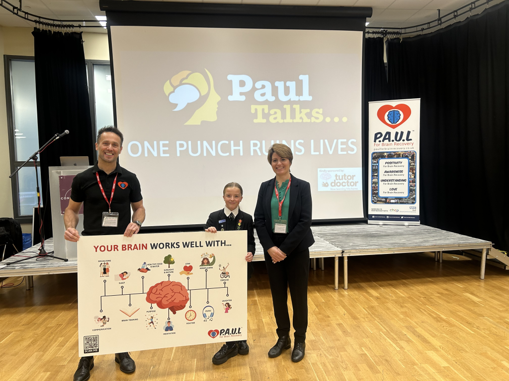 P A U L For Brain Recovery Supporting Schools Against One Punch   Emma Hardy 1024x768 