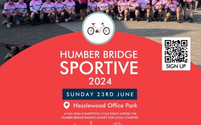 P.A.U.L For Brain Recovery – Charity Partner of The Humber Bridge Sportive – Sunday 23rd June