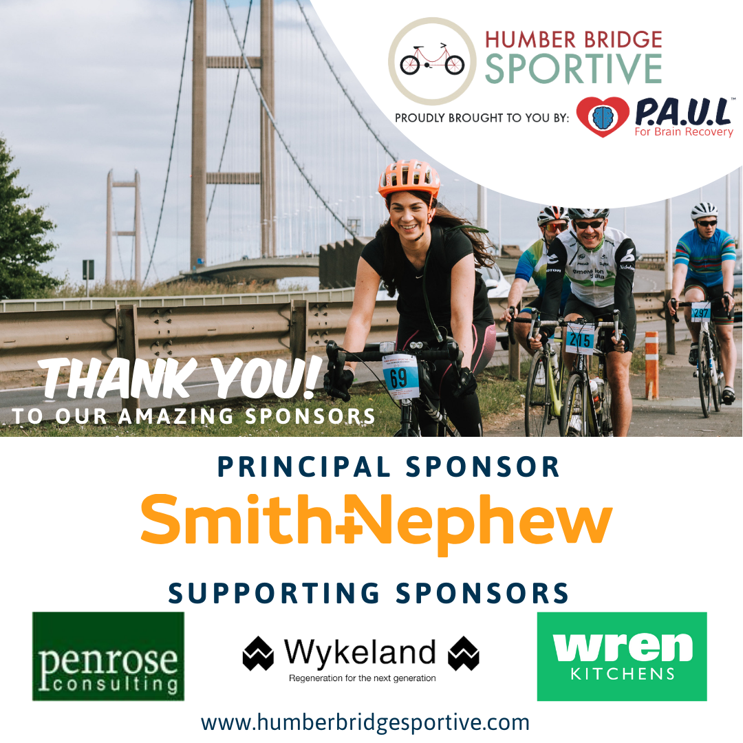 Humber Bridge Sportive 2025 - Thank you to our amazing sponsors