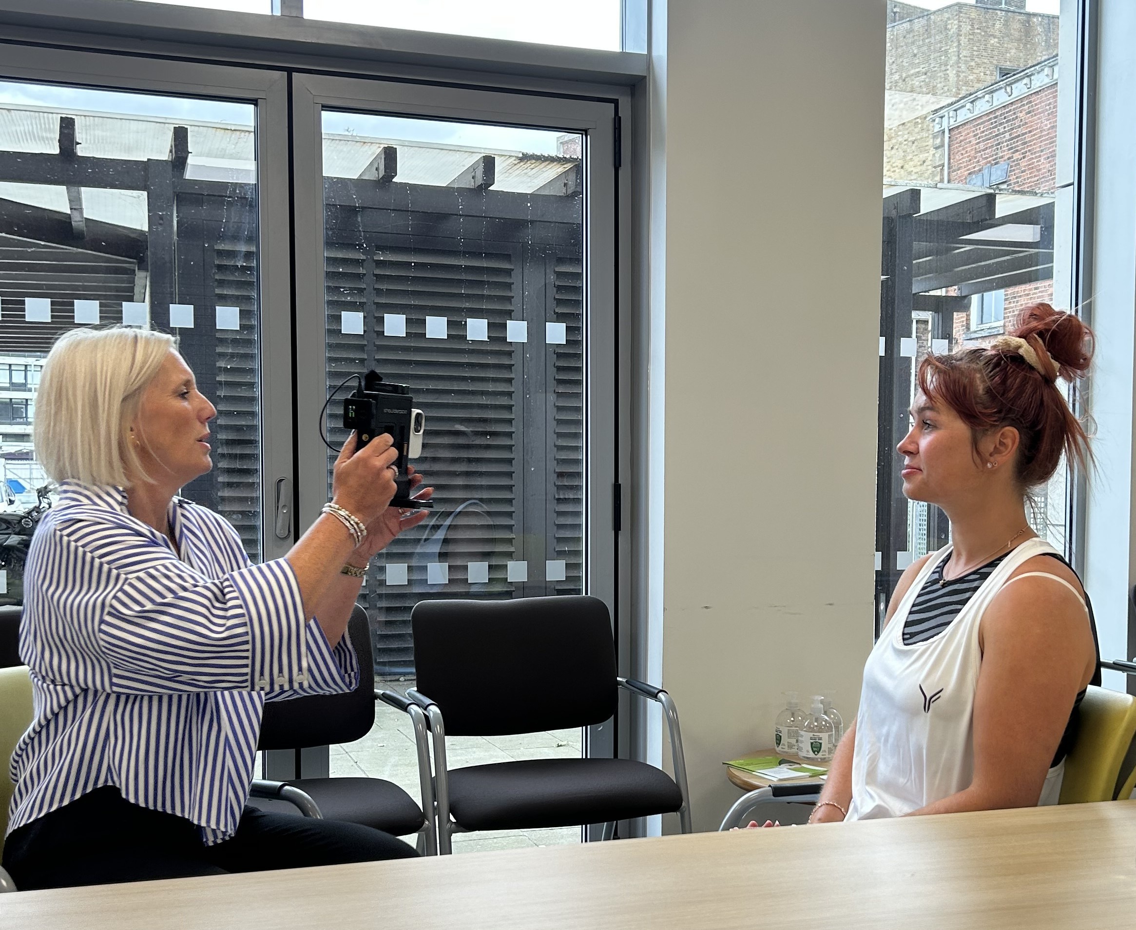 ITV Calendar visited P.A.U.L For Brain Recovery centre to see the services and met service user Beth Johnson